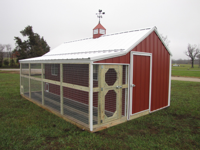 10x20 Rustic Red / Brilliant White